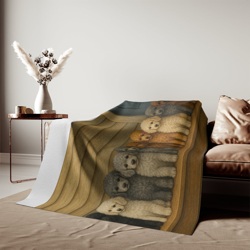 Sweatshirt Blanket – Plush Fleece Throw, 2 Size Options