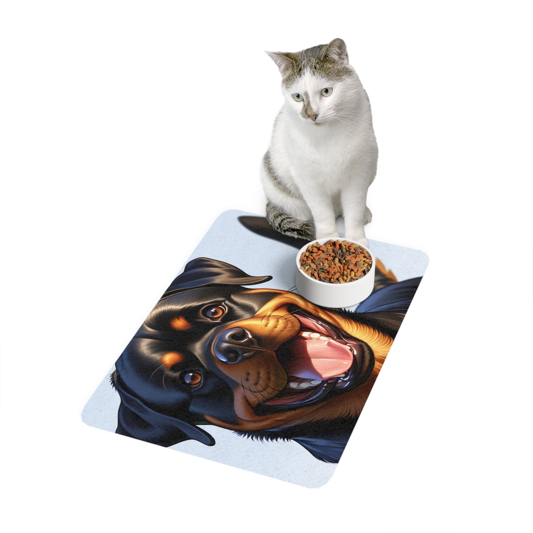 Non-Slip Pet Food Mat – Waterproof Feeding Mat for Dogs