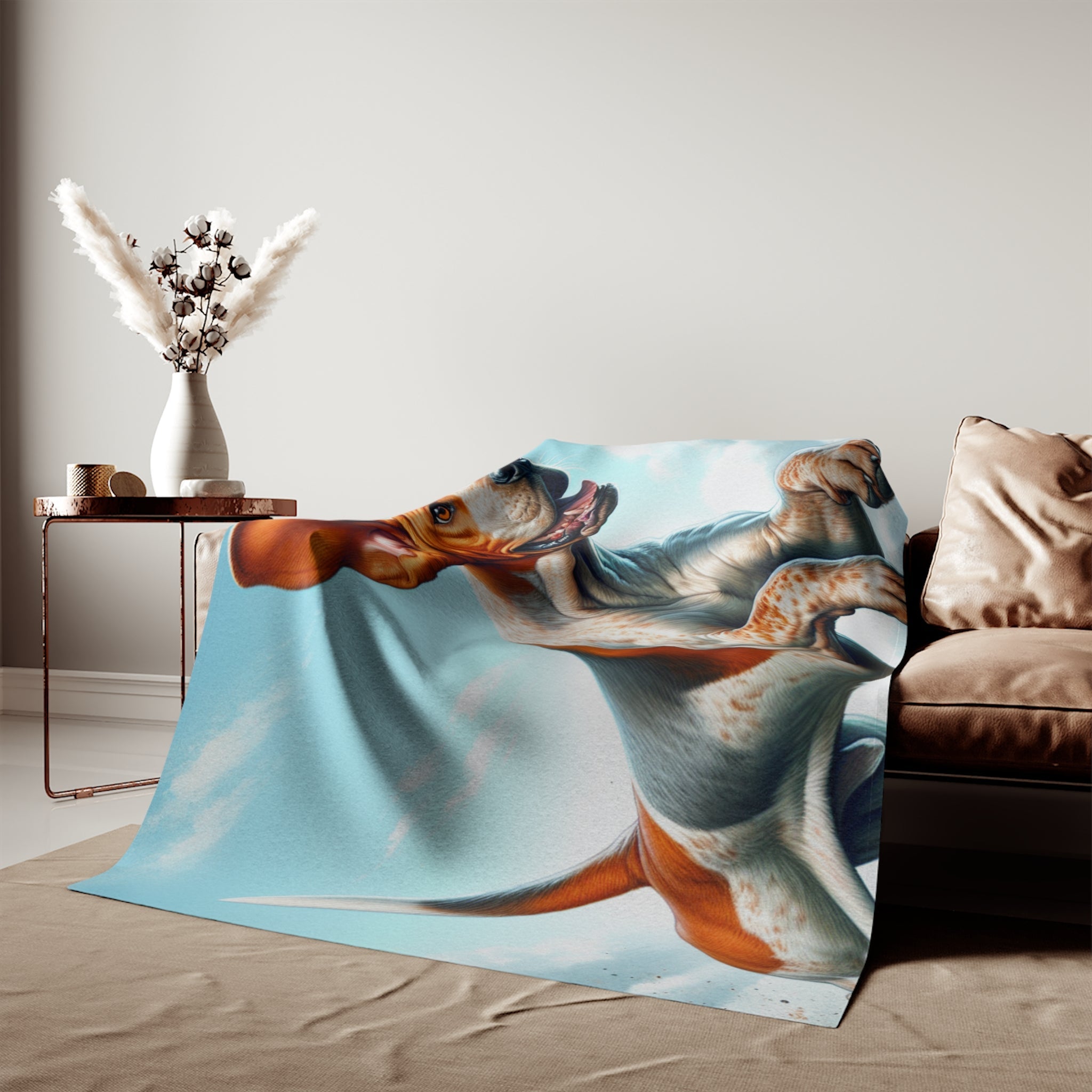 Sweatshirt Blanket – Plush Fleece Throw, 2 Size Options