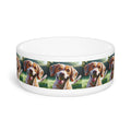 Ceramic Pet Bowl – 16 oz Dog Feeding Bowl