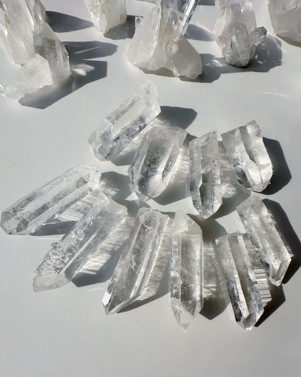 Arkansas Quartz Points - Super Clear
