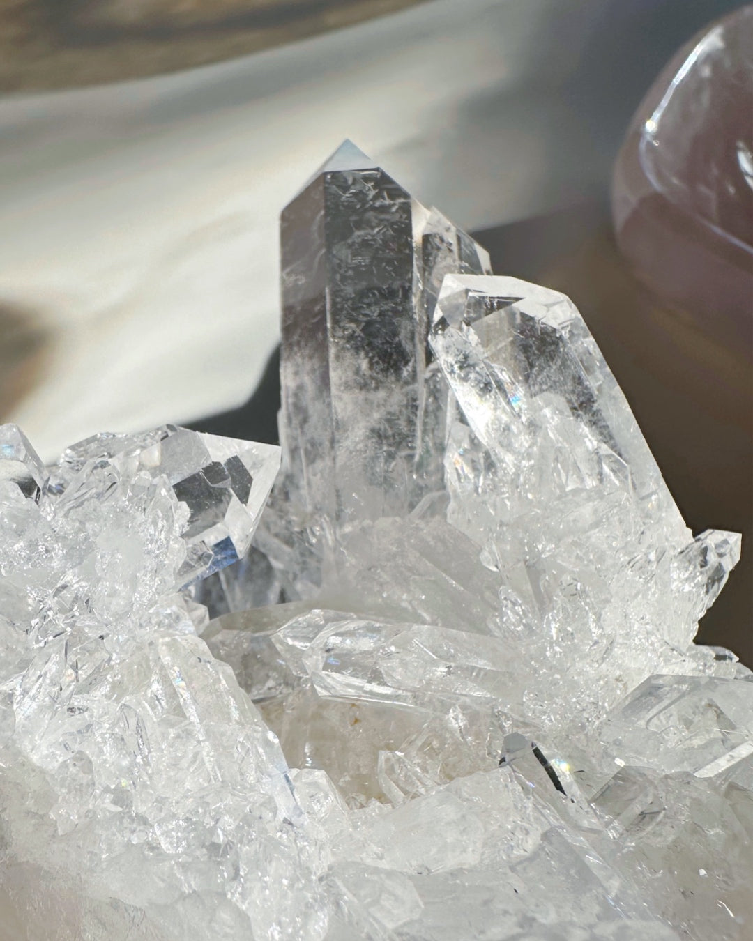 Clear Quartz Cluster