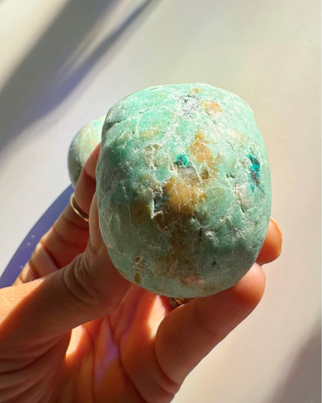 Peruvian Blue Opal Skull