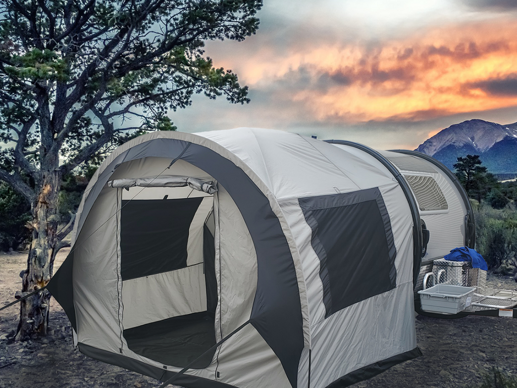 NuCamp TAB 360 Trailer Side Tent for Enhanced Camping Experience