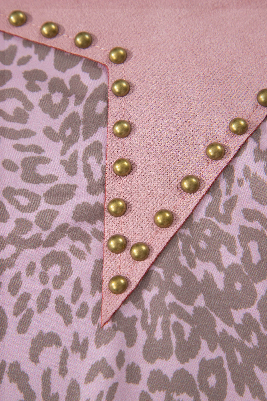 Leopard Retro Star Studded Short Sleeve Tee