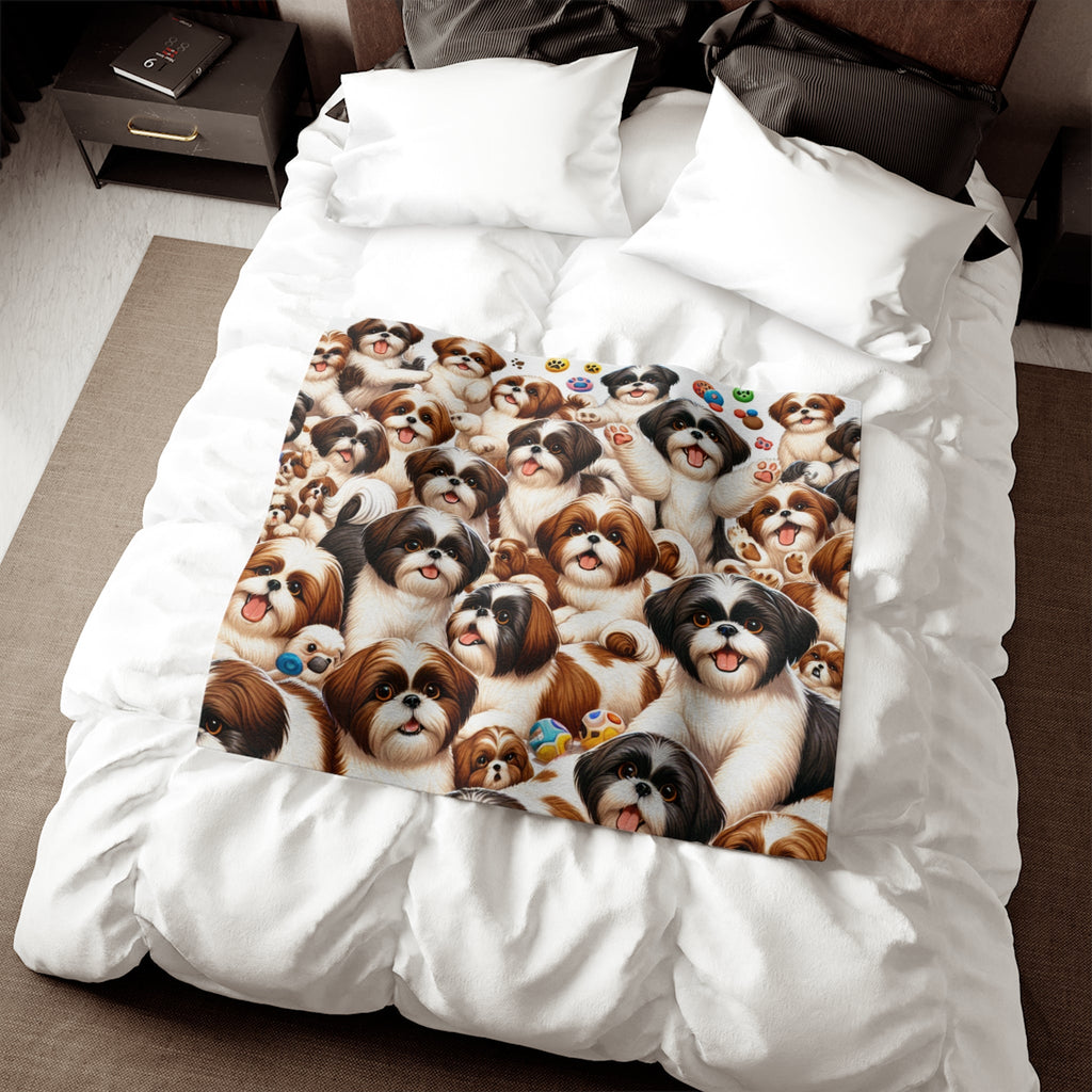 Sweatshirt Blanket – Plush Fleece Throw, 2 Size Options