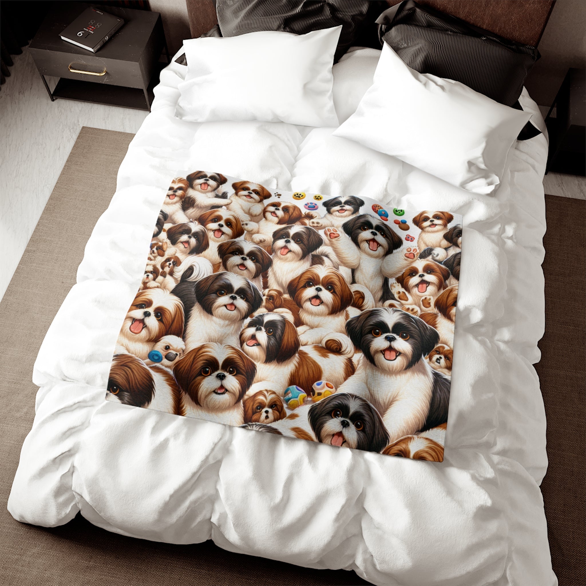 Sweatshirt Blanket – Plush Fleece Throw, 2 Size Options