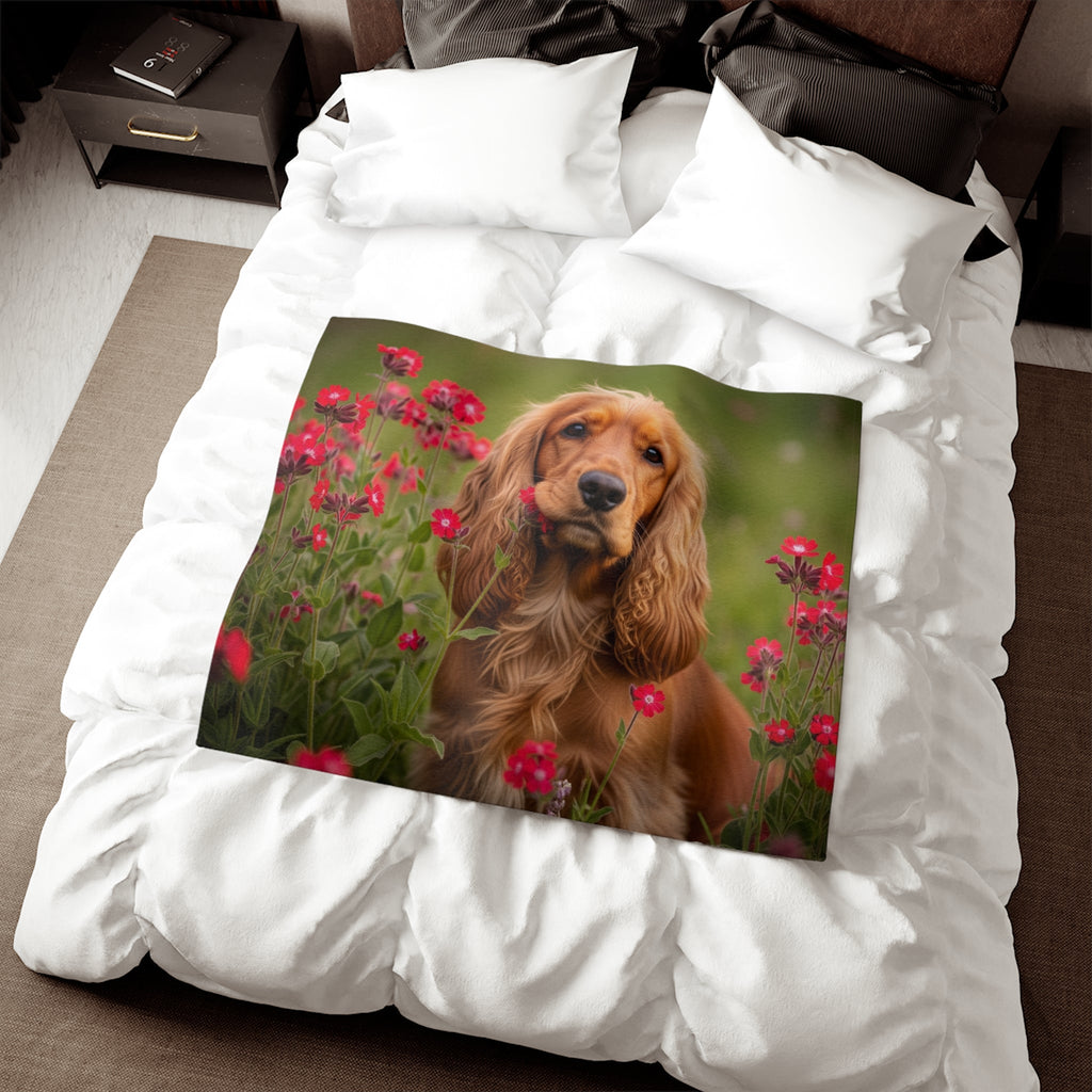 Sweatshirt Blanket – Plush Fleece Throw, 2 Size Options