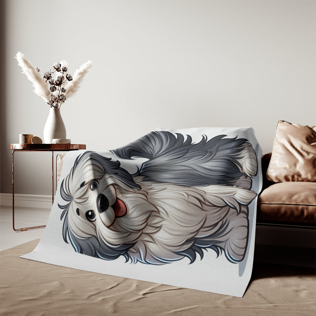 Sweatshirt Blanket – Plush Fleece Throw, 2 Size Options