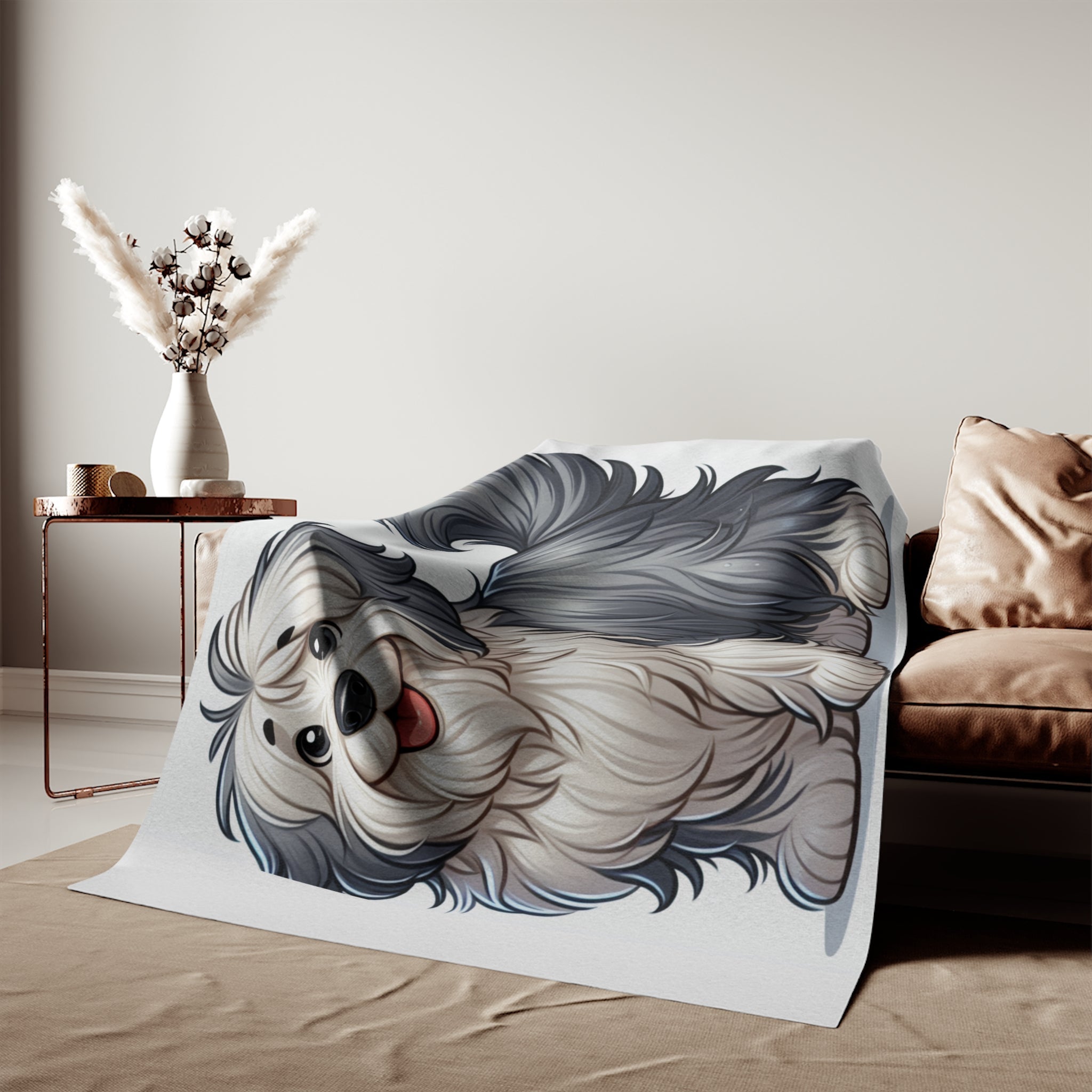 Sweatshirt Blanket – Plush Fleece Throw, 2 Size Options
