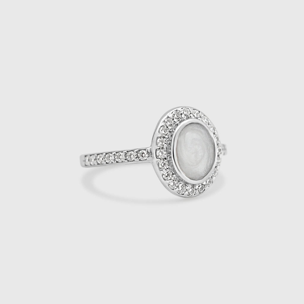 Oval Gemstone Ring