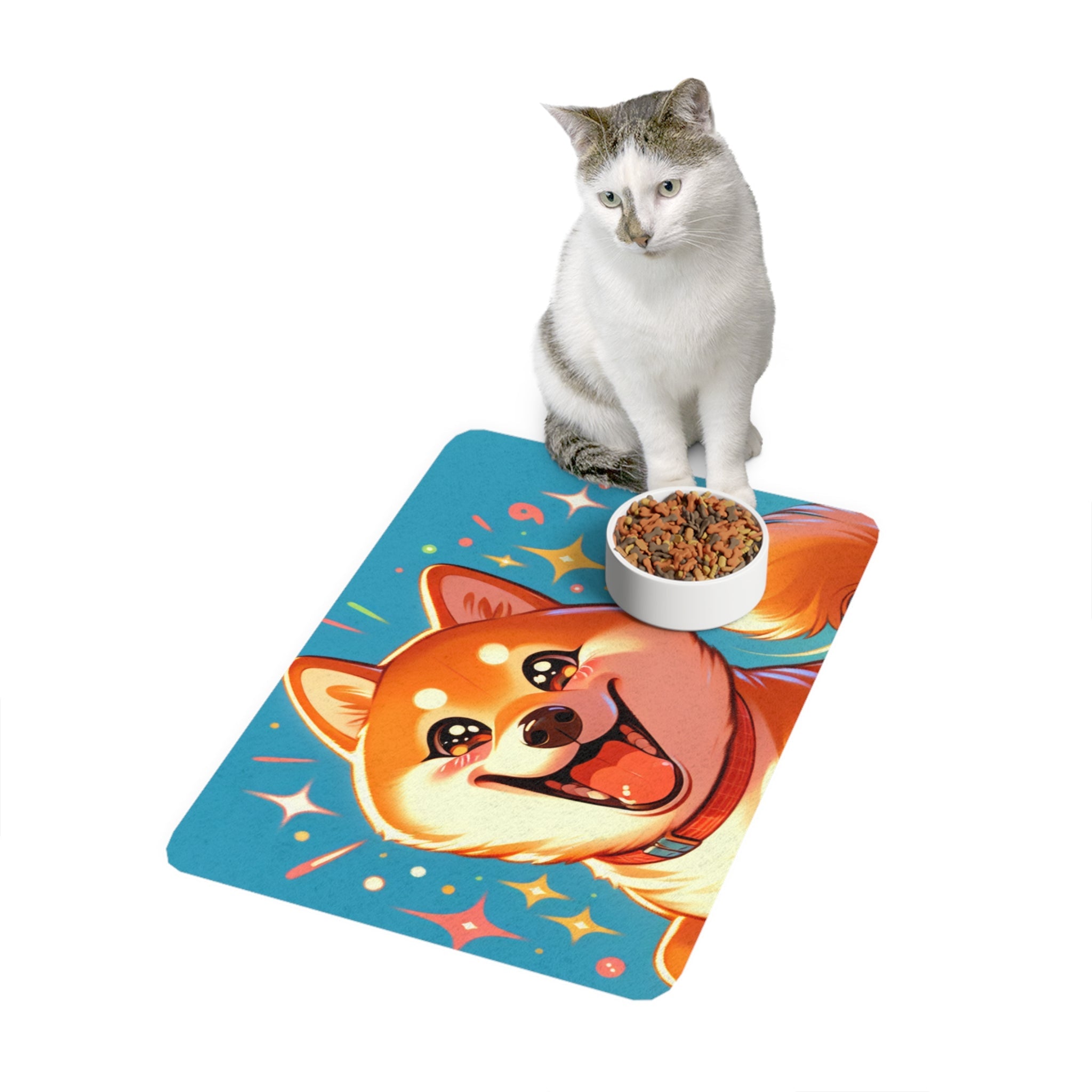 Non-Slip Pet Food Mat – Waterproof Feeding Mat for Dogs