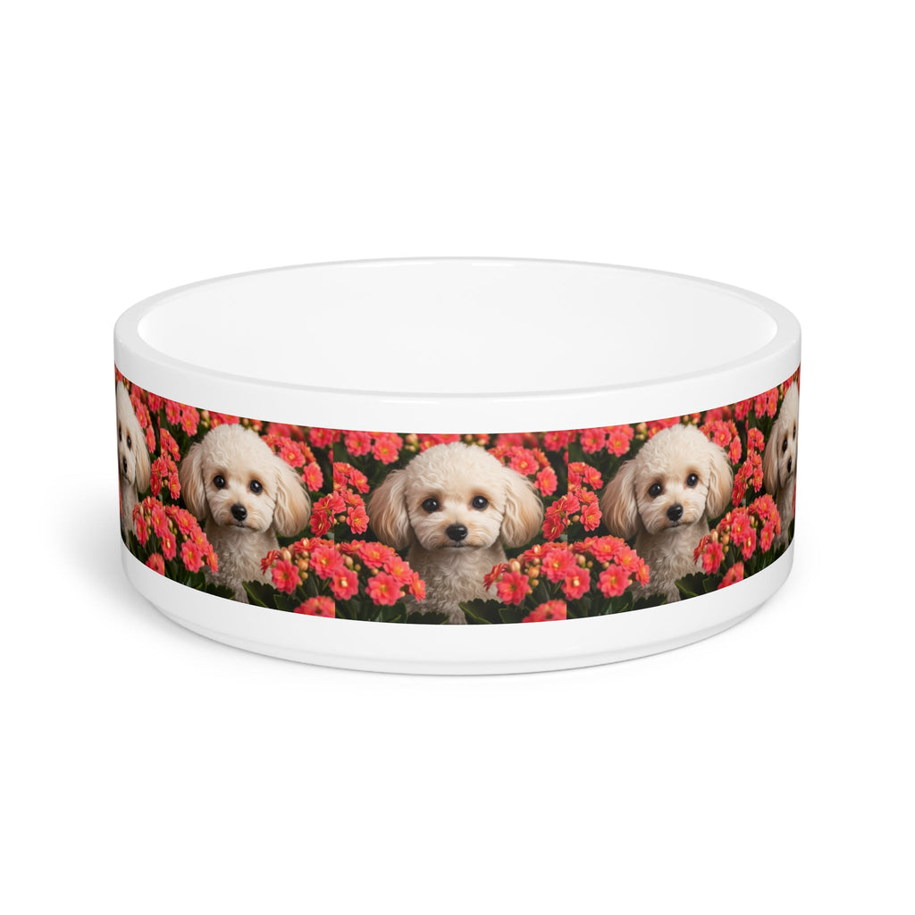 Ceramic Pet Bowl – 16 oz Dog Feeding Bowl