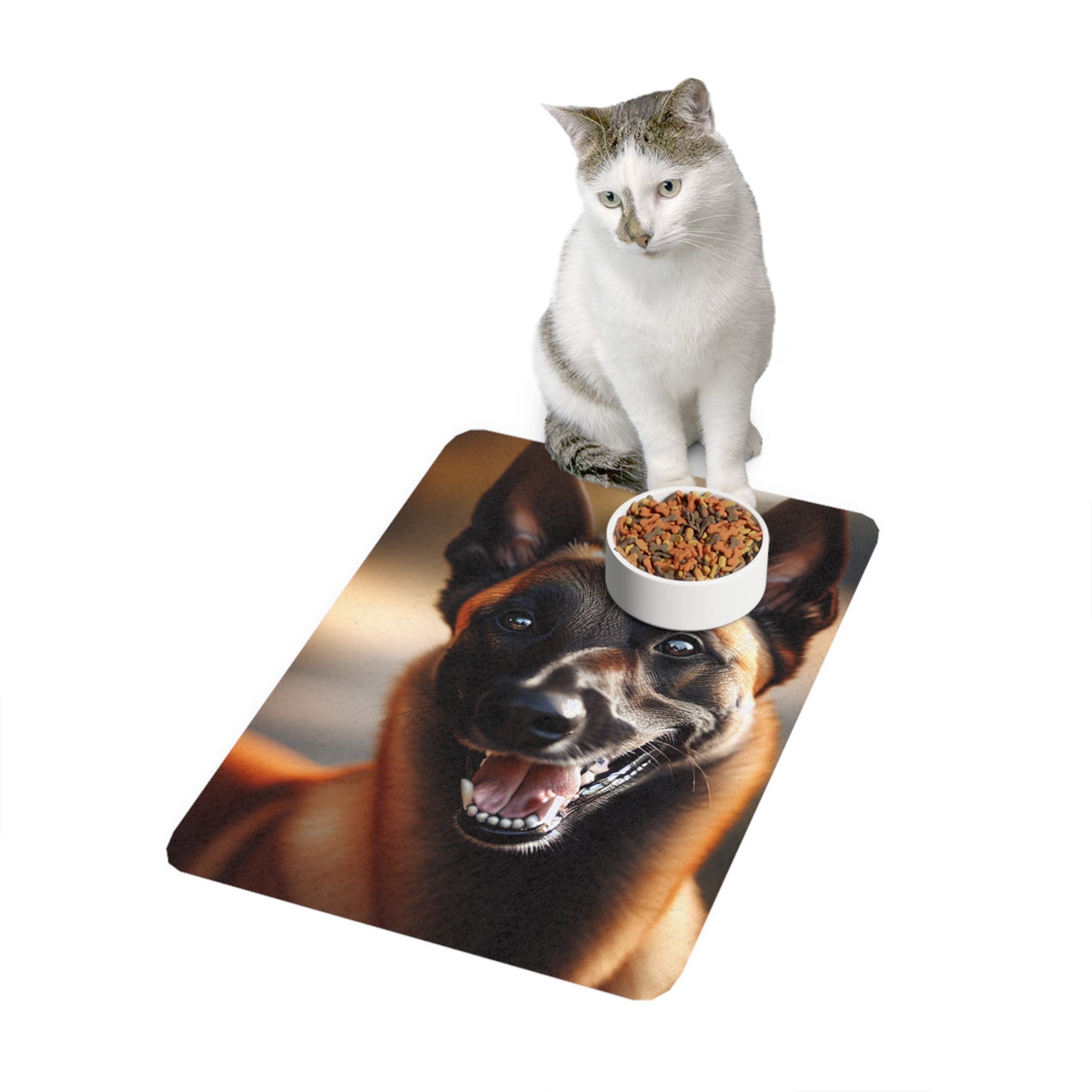 Non-Slip Pet Food Mat – Waterproof Feeding Mat for Dogs