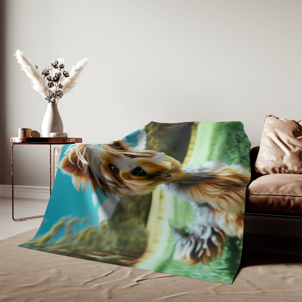Sweatshirt Blanket – Plush Fleece Throw, 2 Size Options
