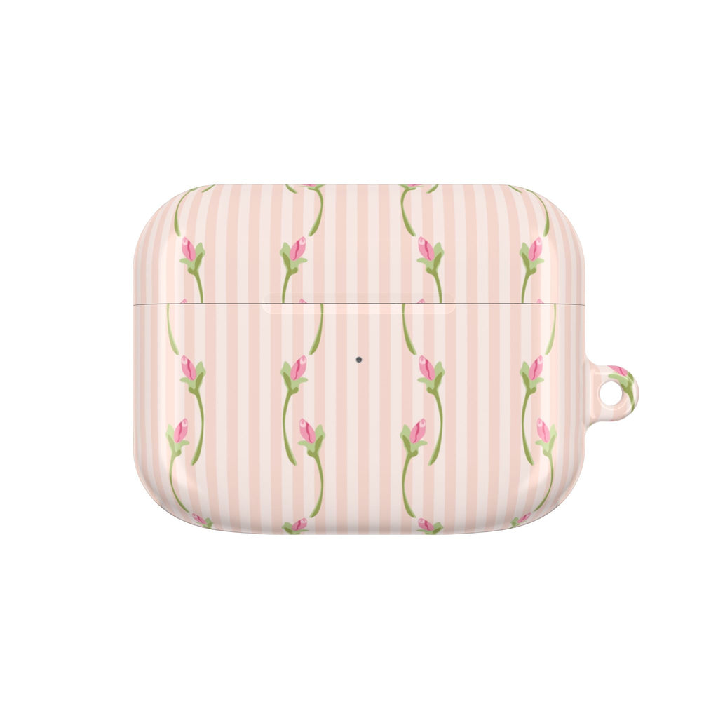 Customizable: Chic Floral AirPod Cases, Cute Earbud Covers, Gift for Music Lovers, Trendy Tech Accessories, Mother's Day Gift, Spring Style