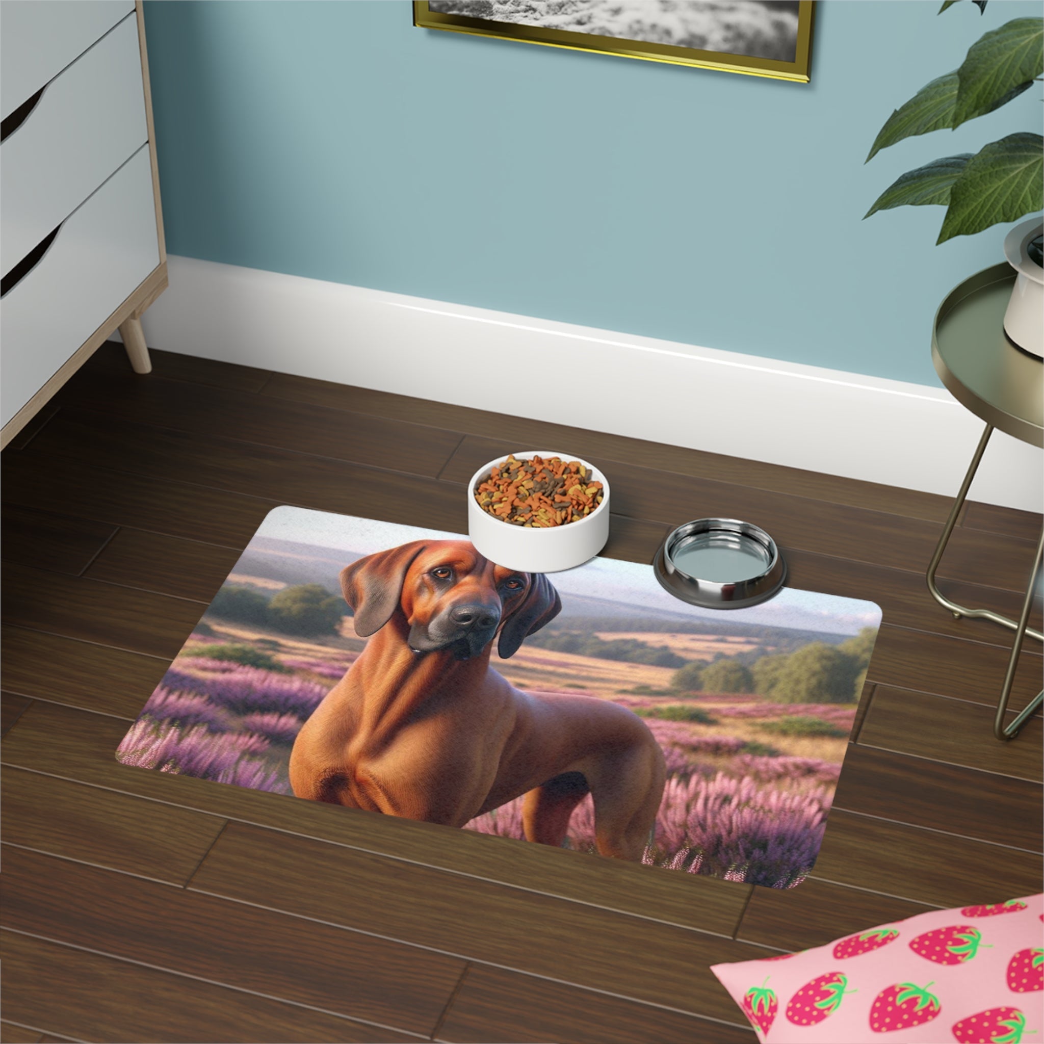 Non-Slip Pet Food Mat – Waterproof Feeding Mat for Dogs