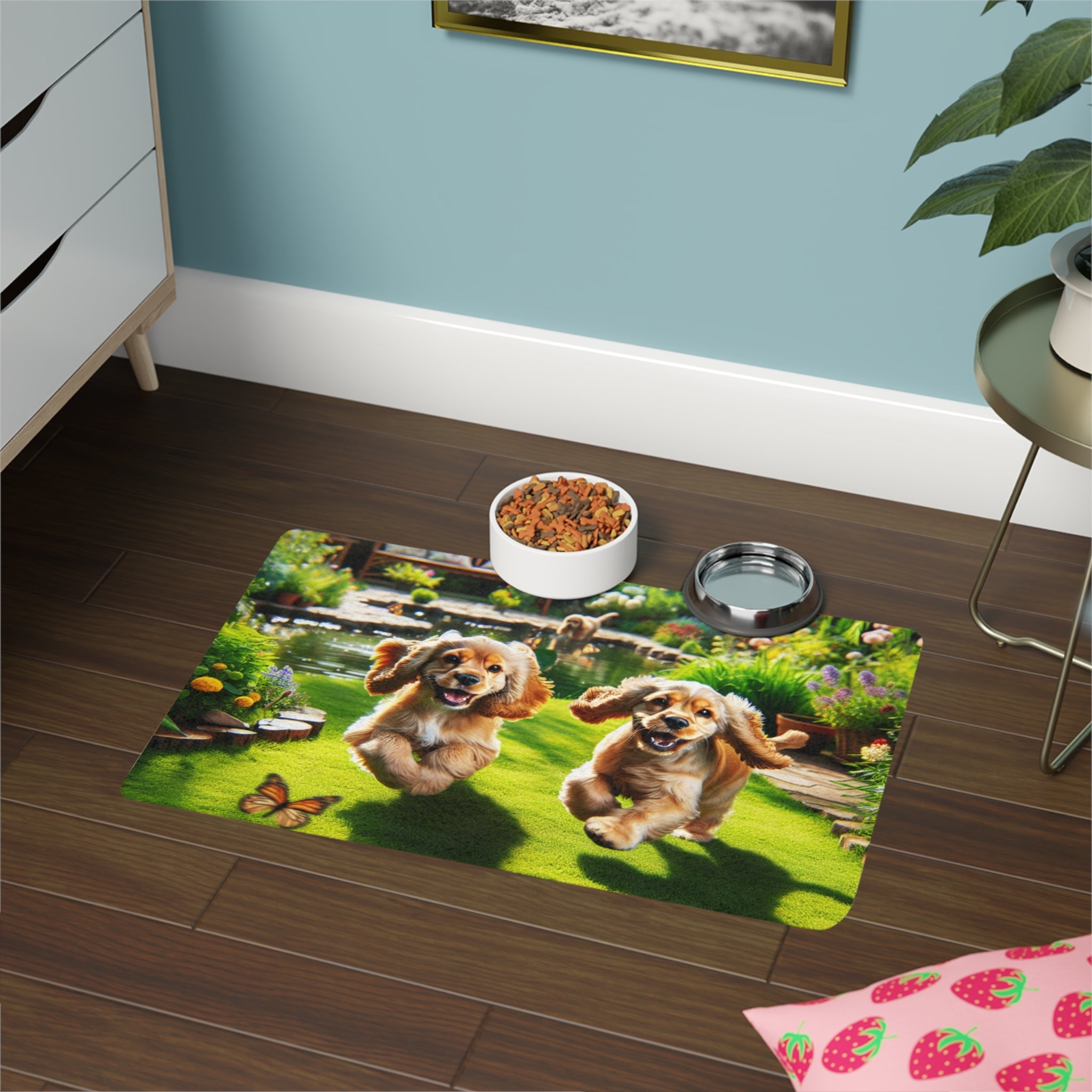 Non-Slip Pet Food Mat – Waterproof Feeding Mat for Dogs