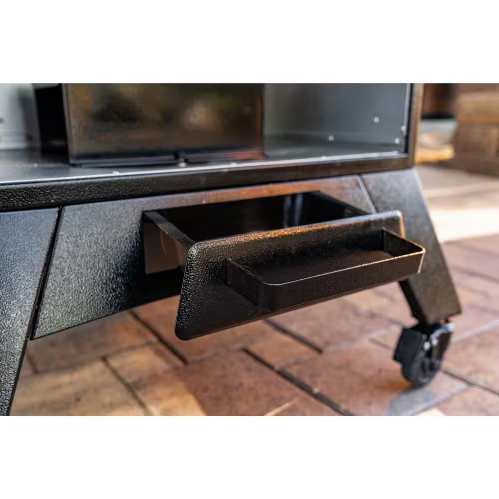 Pellet Grill Smoker – Outdoor BBQ Grill with Vertical Smoker Design