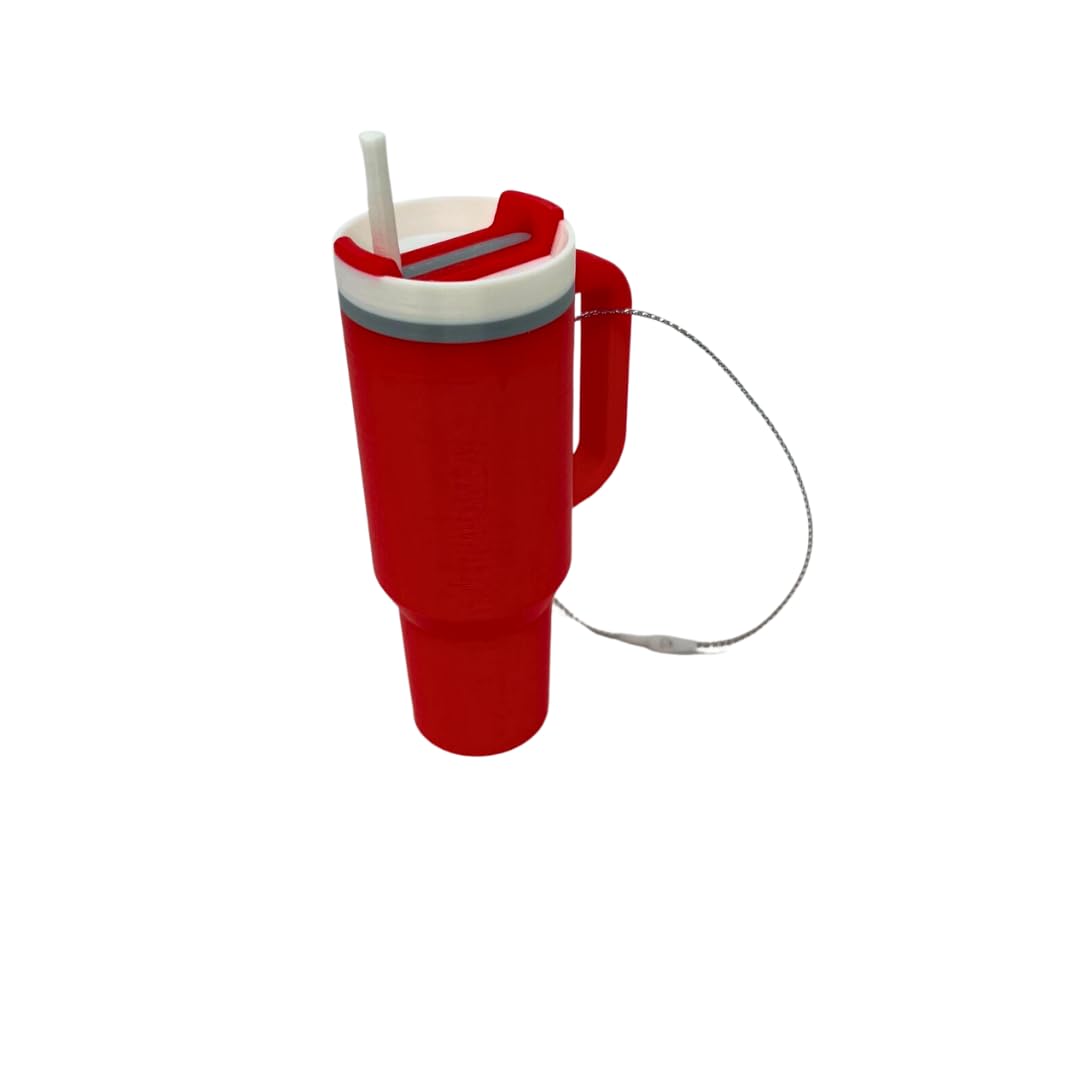 Tumbler Cup Replica Christmas Ornament | 2023 Popular Water Bottle Replica Mug Holiday Ornament | Made in USA