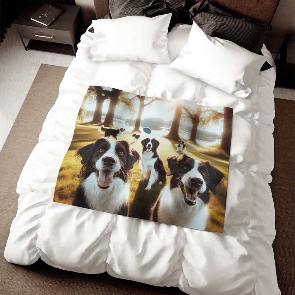 Sweatshirt Blanket – Plush Fleece Throw, 2 Size Options