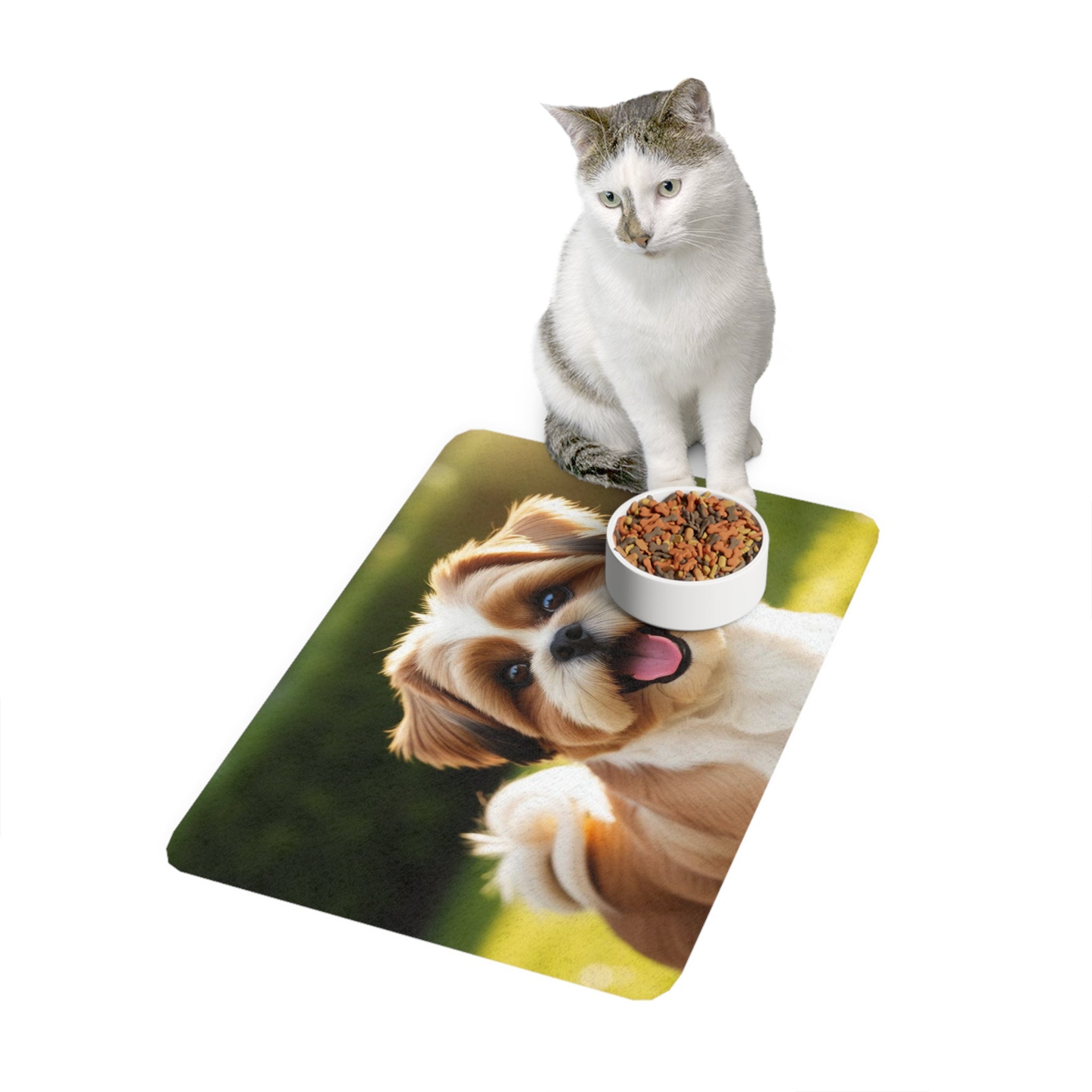 Non-Slip Pet Food Mat – Waterproof Feeding Mat for Dogs