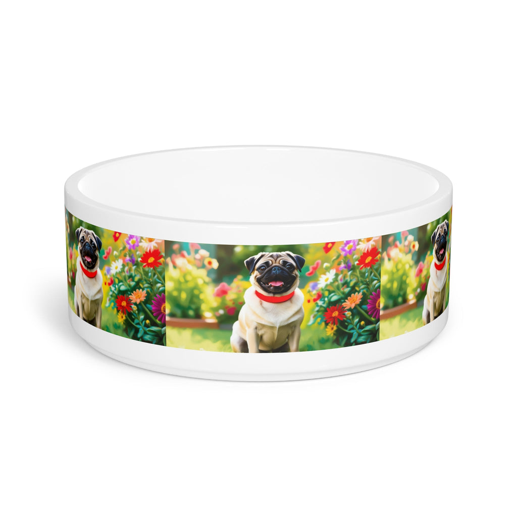 Ceramic Pet Bowl – 16 oz Dog Feeding Bowl
