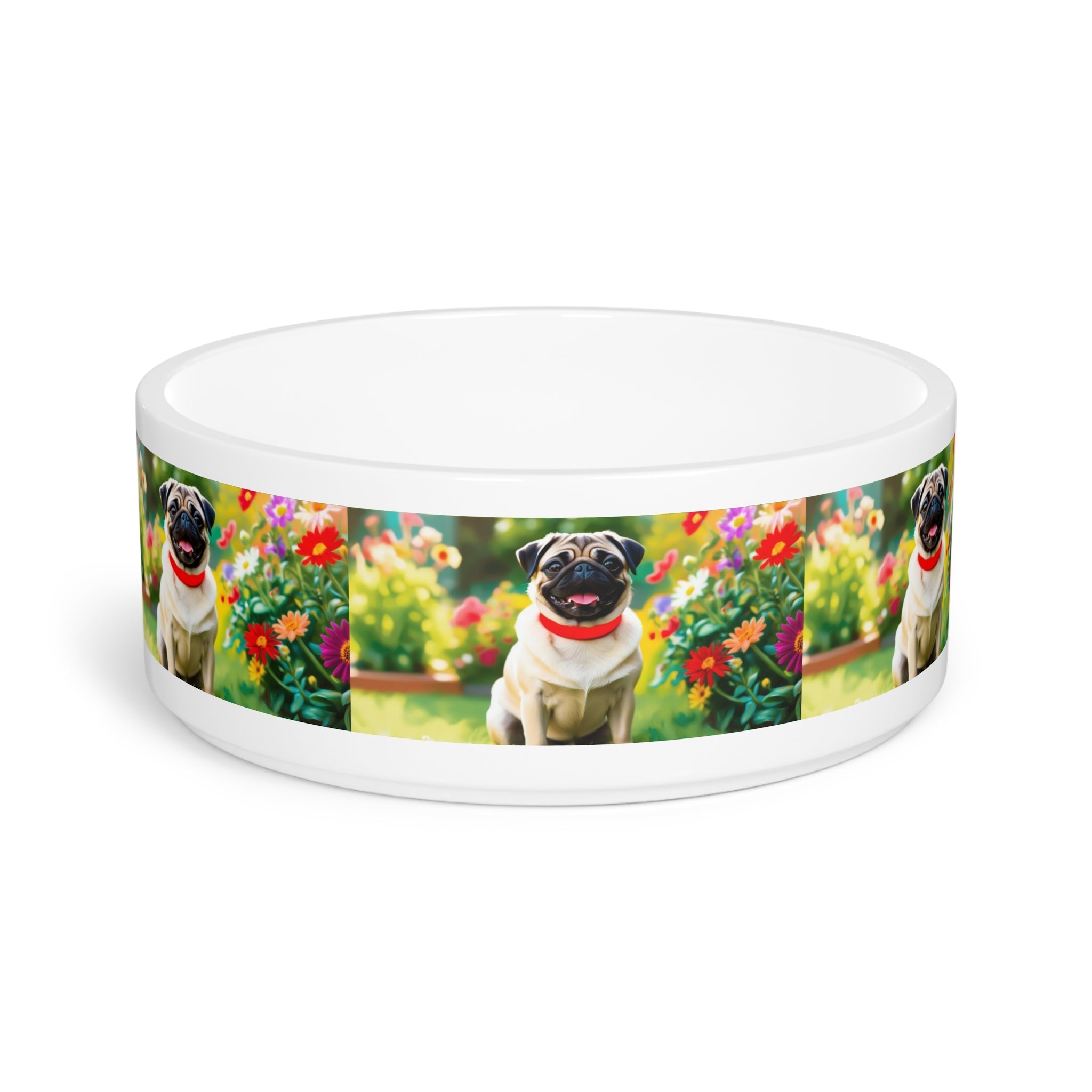 Ceramic Pet Bowl – 16 oz Dog Feeding Bowl