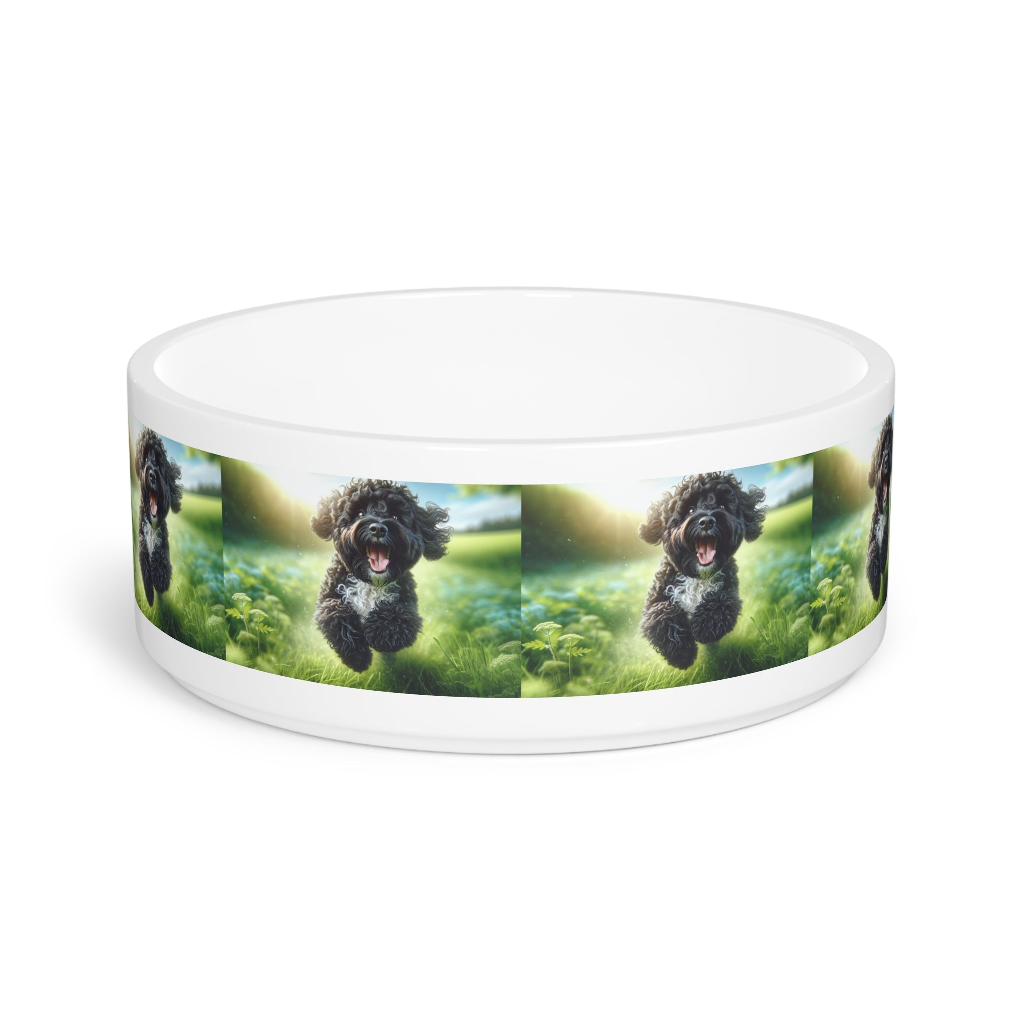Ceramic Pet Bowl – 16 oz Dog Feeding Bowl