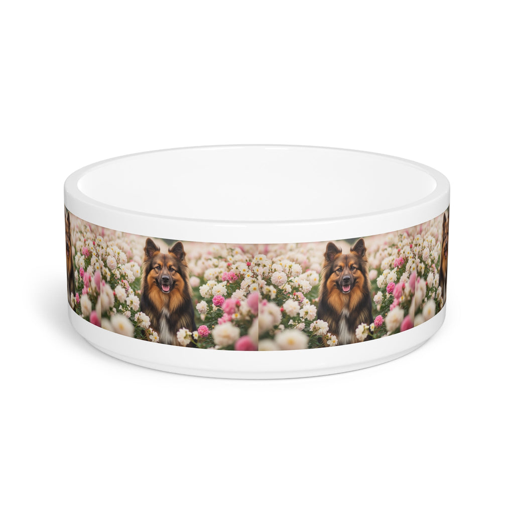 Ceramic Pet Bowl – 16 oz Dog Feeding Bowl