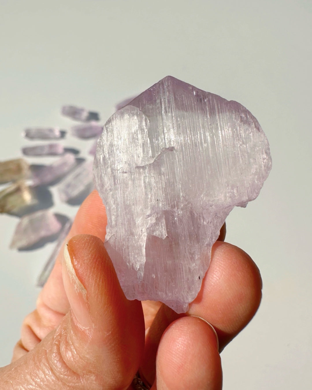 Raw Kunzite