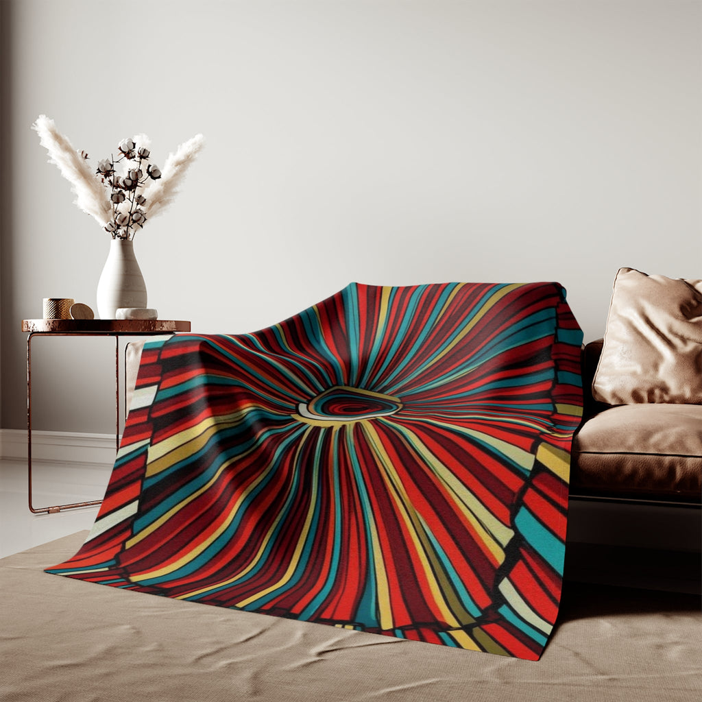 Sweatshirt Blanket – Plush Fleece Throw, 2 Size Options