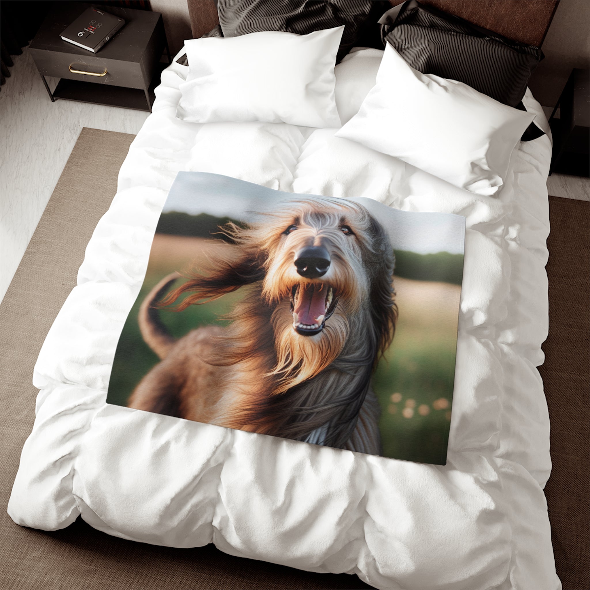 Sweatshirt Blanket – Plush Fleece Throw, 2 Size Options