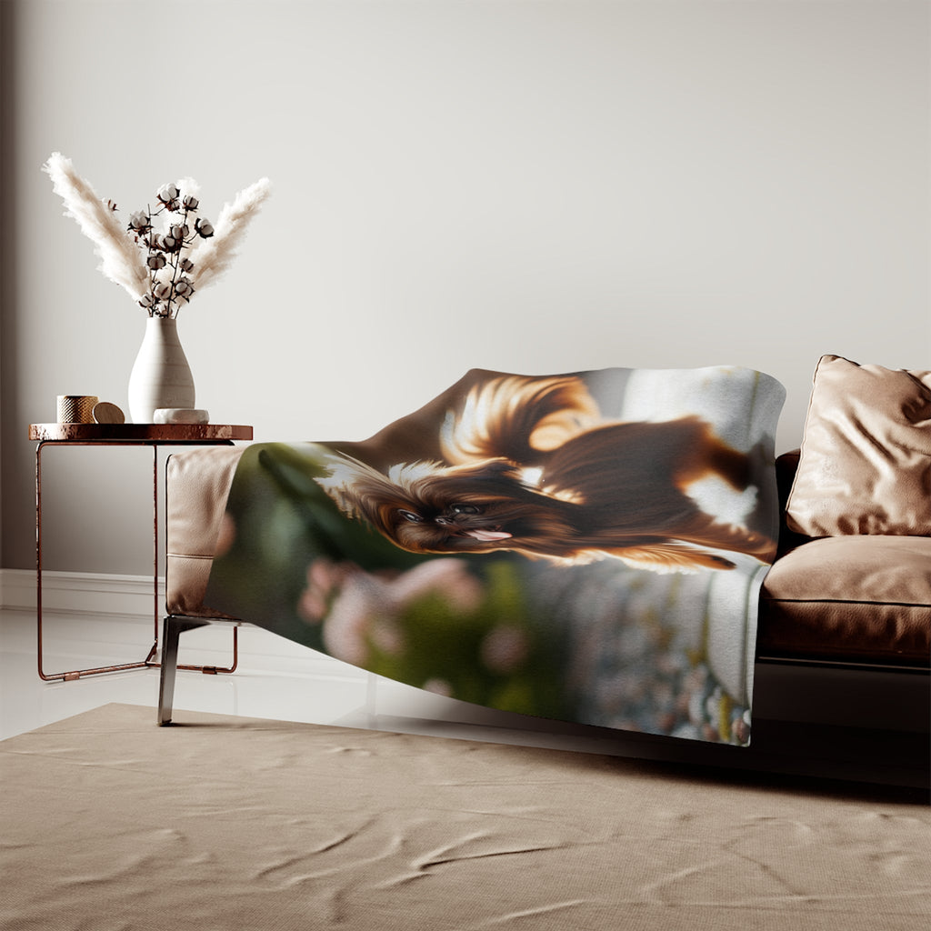 Sweatshirt Blanket – Plush Fleece Throw, 2 Size Options