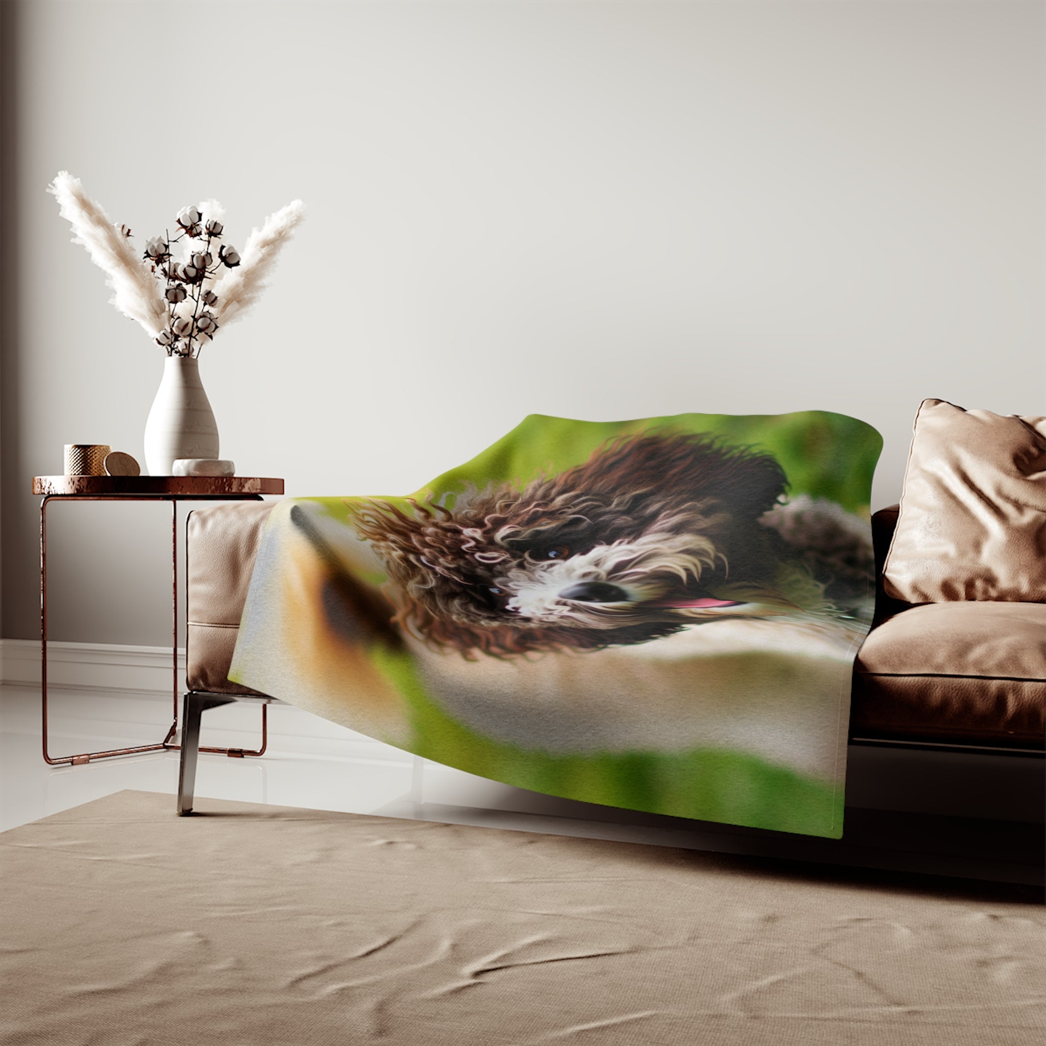 Sweatshirt Blanket – Plush Fleece Throw, 2 Size Options