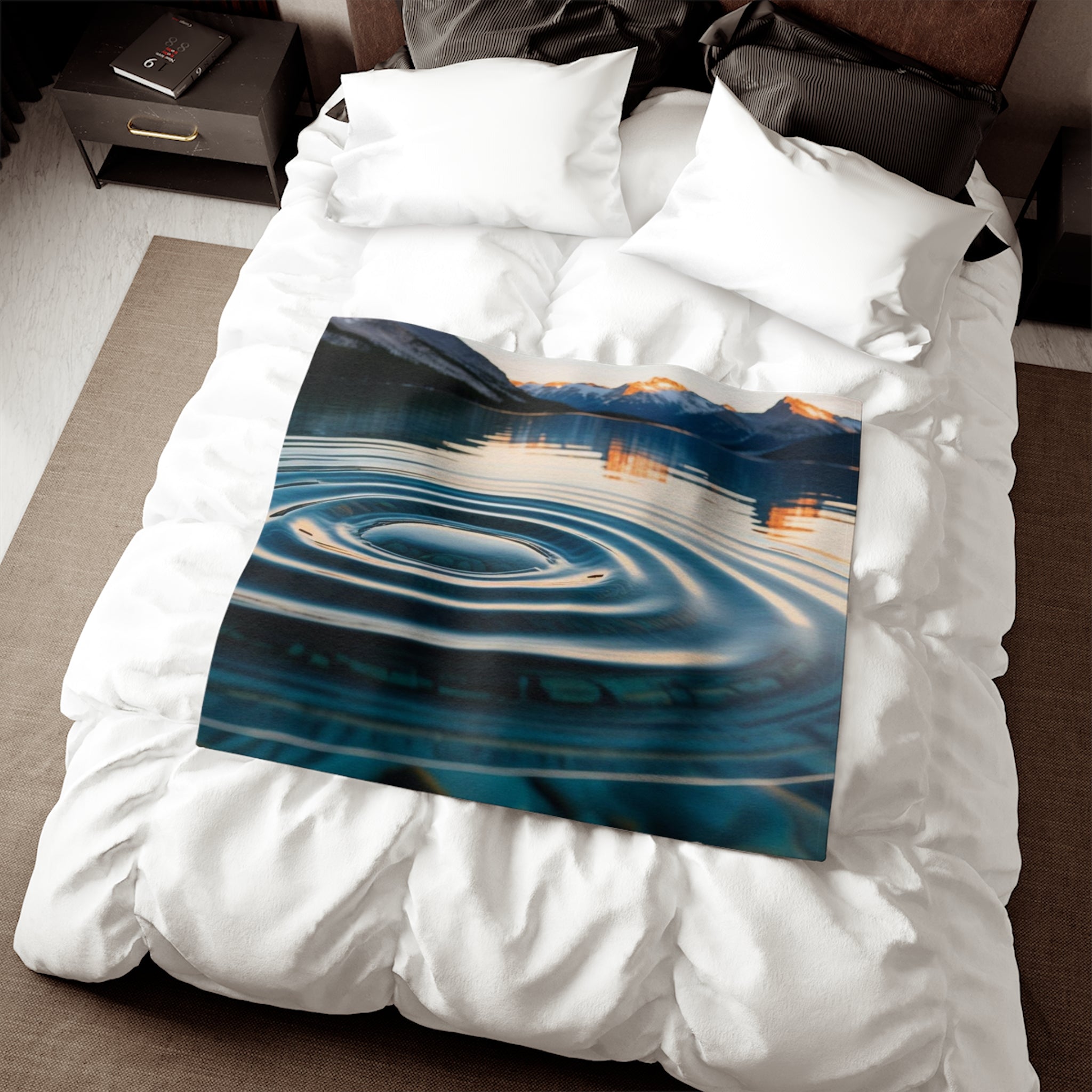 Sweatshirt Blanket – Plush Fleece Throw, 2 Size Options