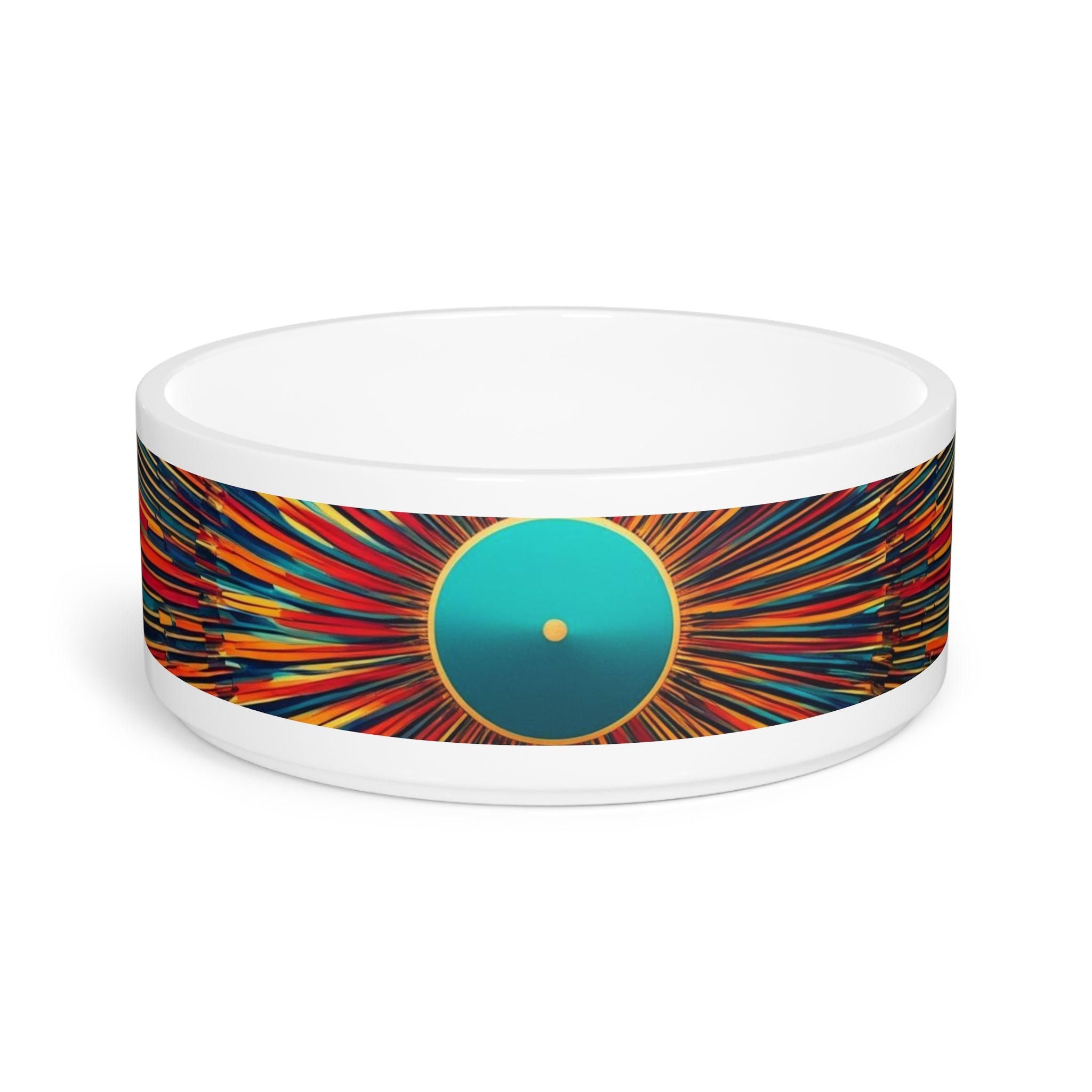 Ceramic Pet Bowl – 16 oz Dog Feeding Bowl