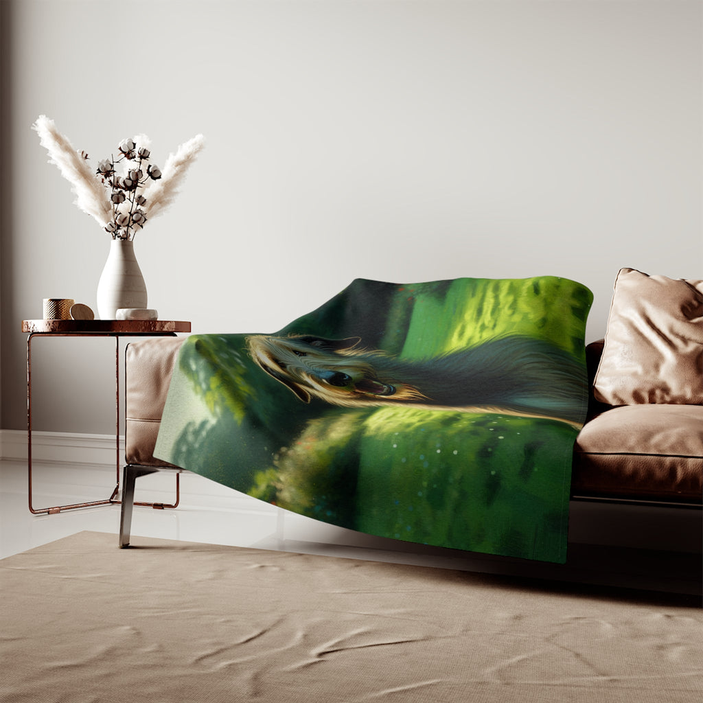 Sweatshirt Blanket – Plush Fleece Throw, 2 Size Options