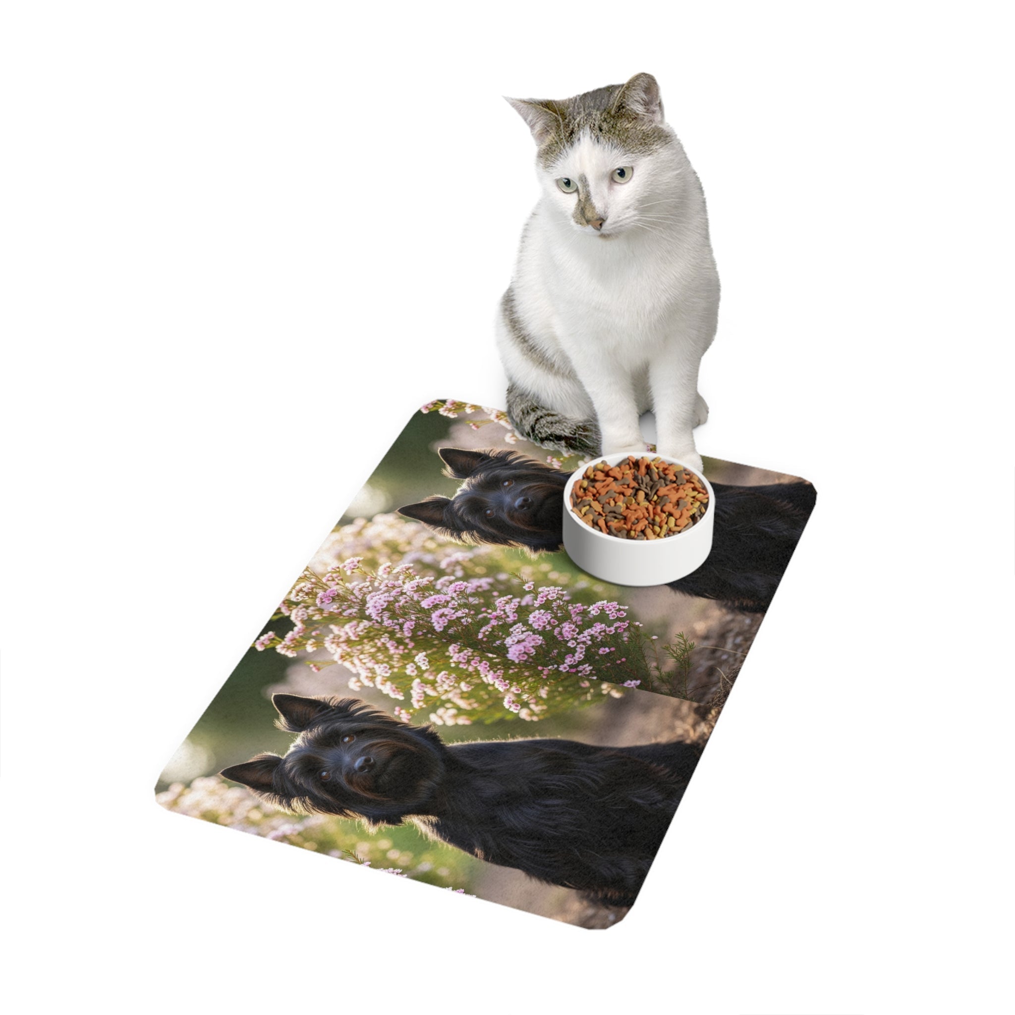 Non-Slip Pet Food Mat – Waterproof Feeding Mat for Dogs