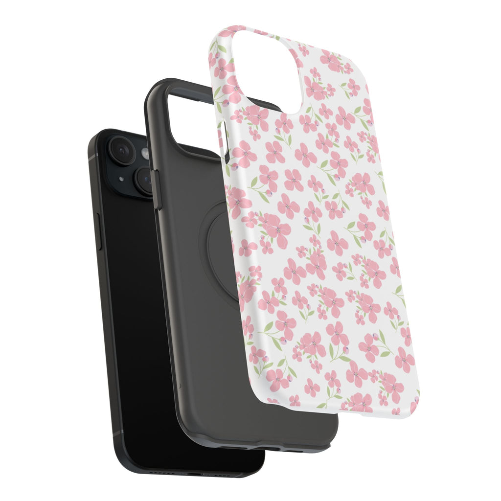 Customizable: Floral Impact-Resistant Phone Case