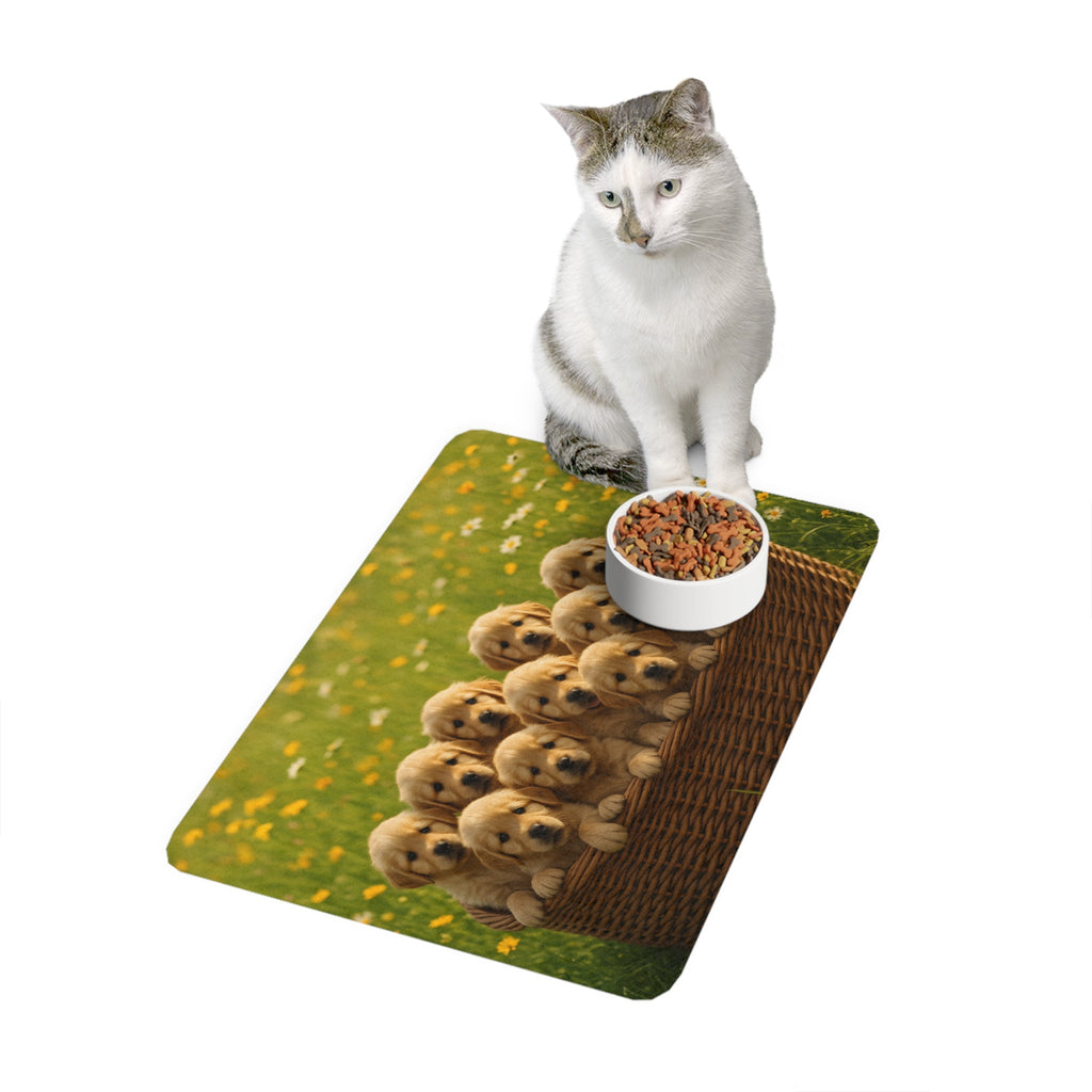 Non-Slip Pet Food Mat – Waterproof Feeding Mat for Dogs