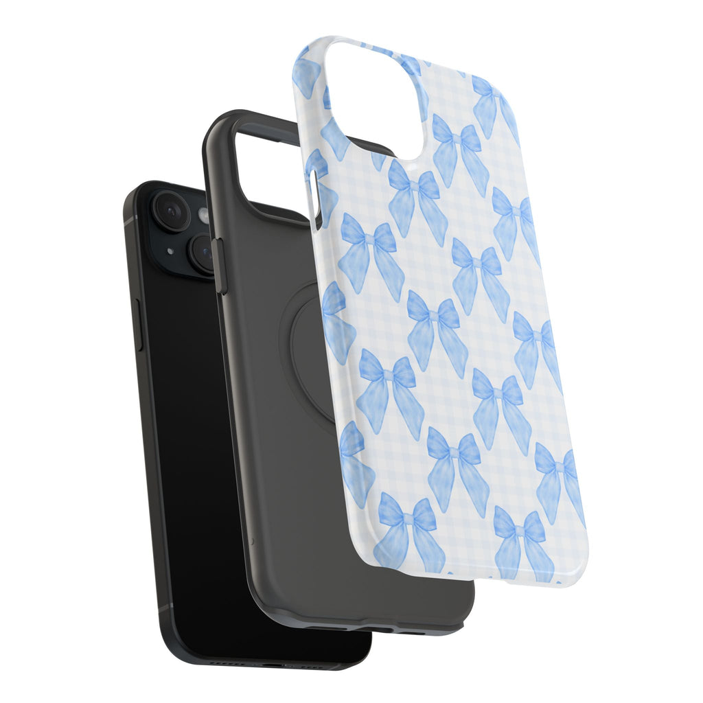 Customizable: Charming Bow Pattern Phone Case
