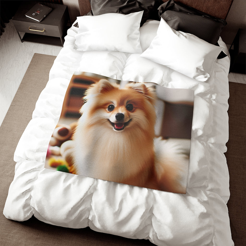 Sweatshirt Blanket – Plush Fleece Throw, 2 Size Options