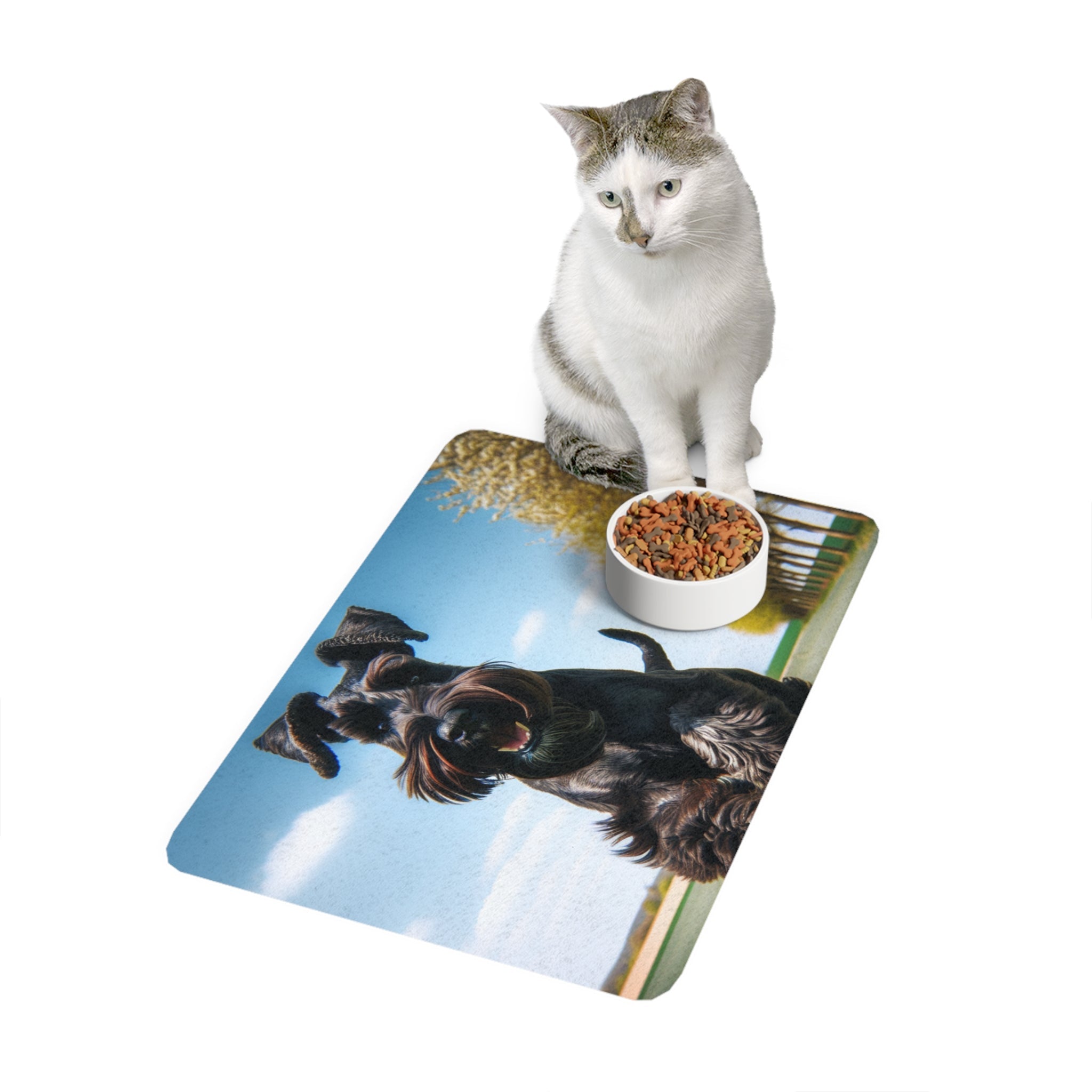 Non-Slip Pet Food Mat – Waterproof Feeding Mat for Dogs