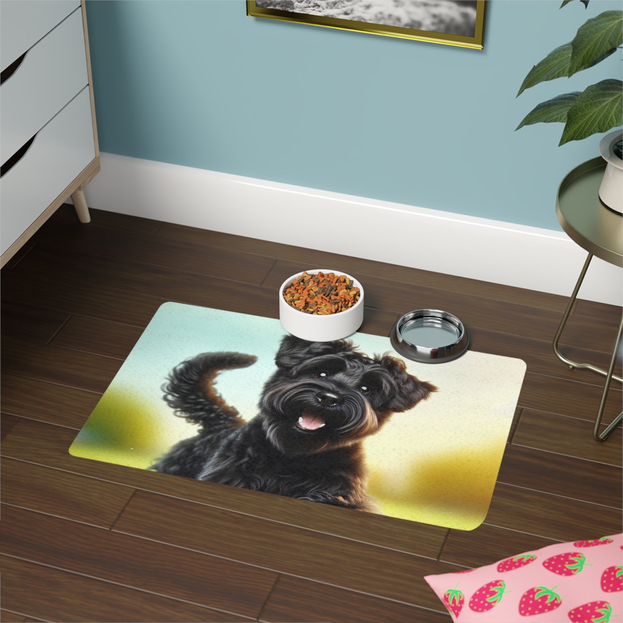 Non-Slip Pet Food Mat – Waterproof Feeding Mat for Dogs