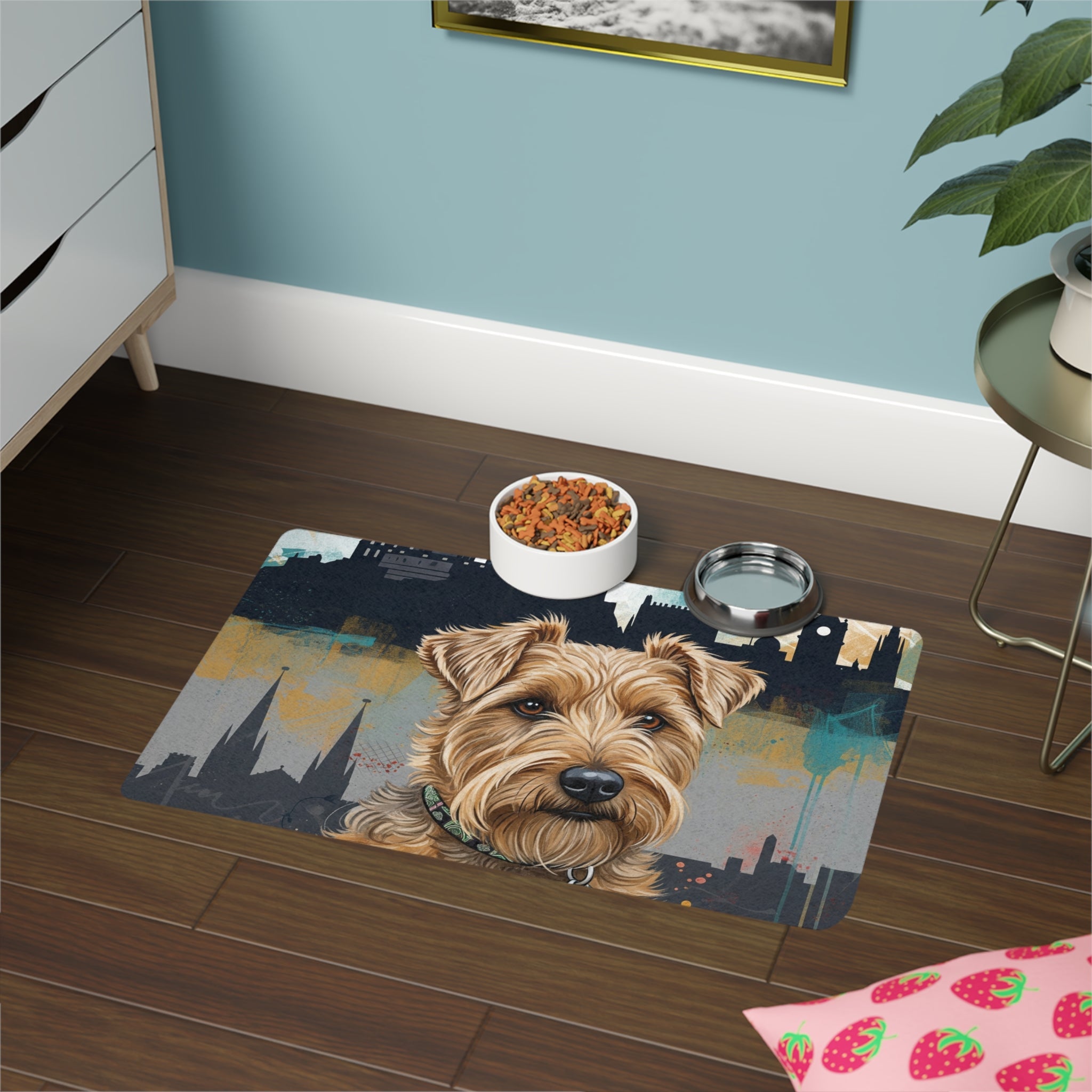 Non-Slip Pet Food Mat – Waterproof Feeding Mat for Dogs