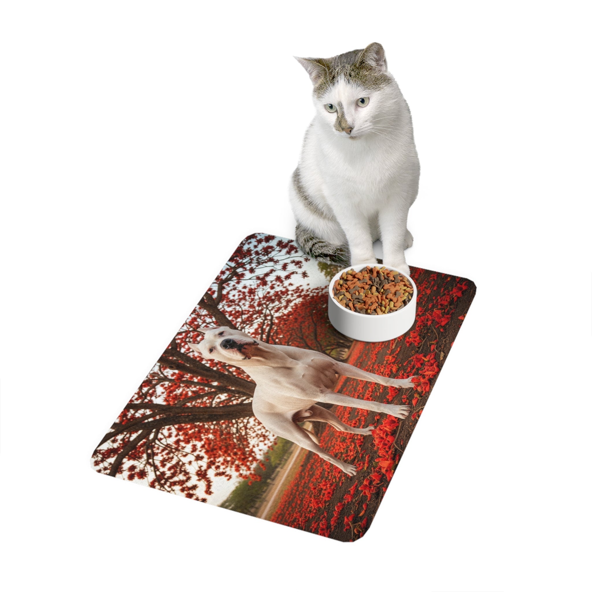 Non-Slip Pet Food Mat – Waterproof Feeding Mat for Dogs