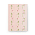 Customizable: Floral Hardcover Journal - Elegant Pink Floral Design, Floral Notebook, Personal Journal, Cute Diary, College Send off Gift