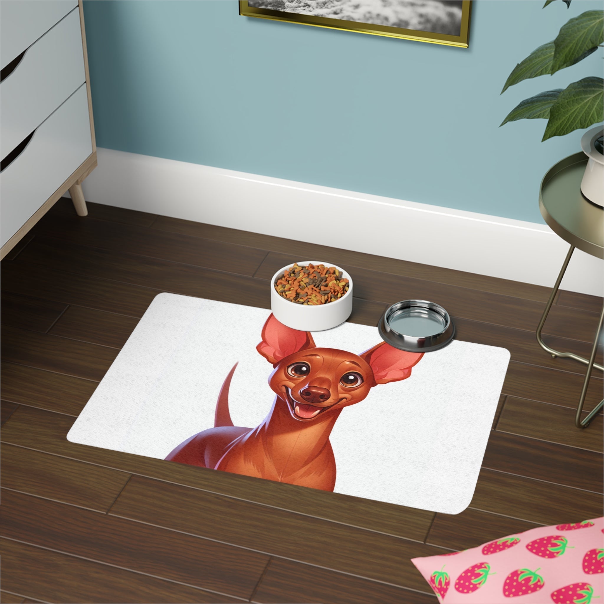 Non-Slip Pet Food Mat – Waterproof Feeding Mat for Dogs