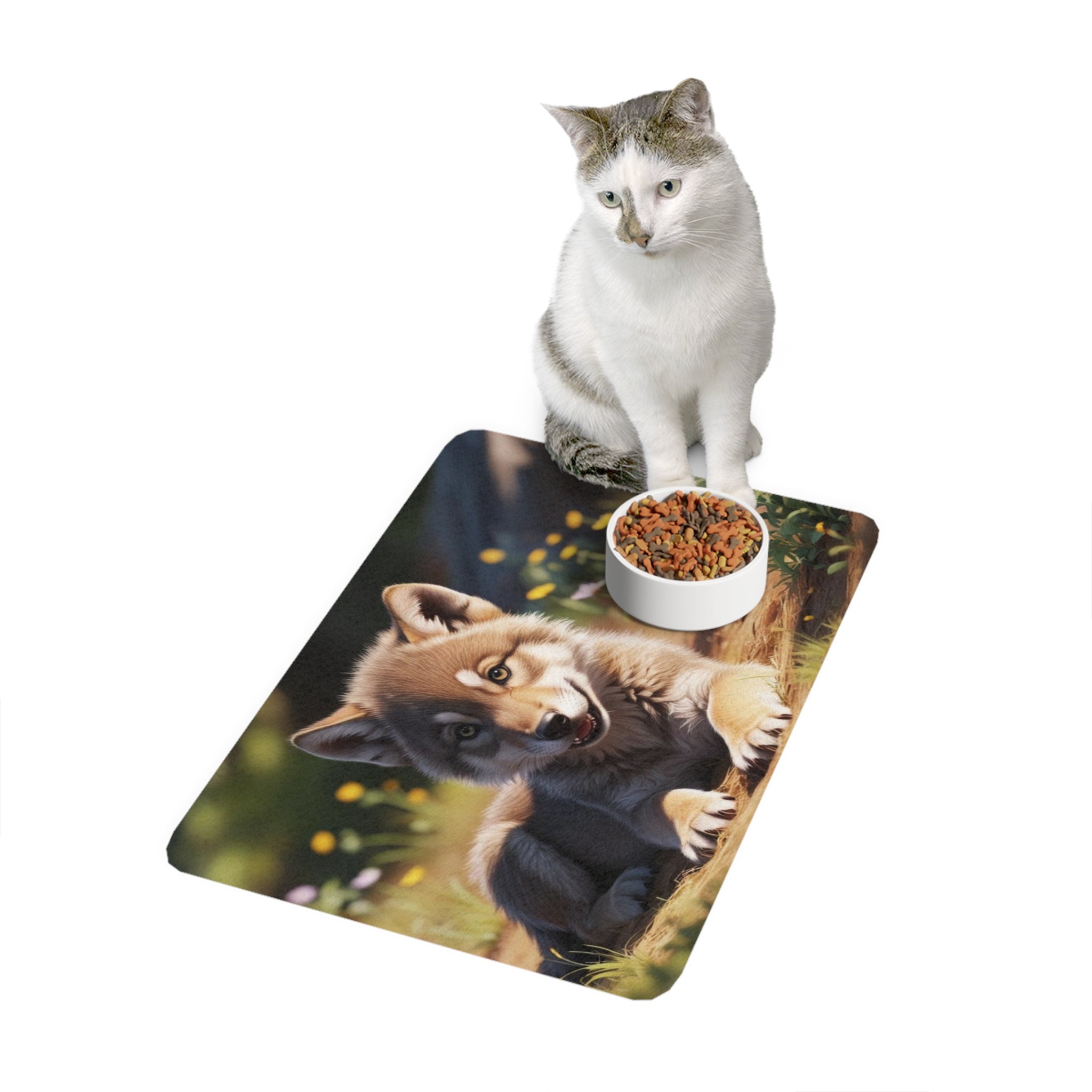 Non-Slip Pet Food Mat – Waterproof Feeding Mat for Dogs